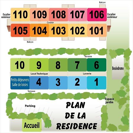 Residence Hoteliere Helios 约泽克 外观 照片